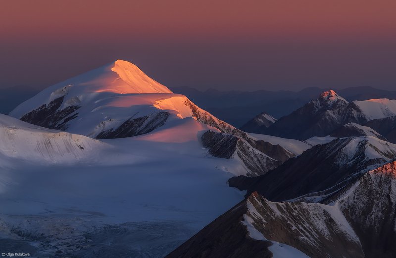 тянь-шань, горы, рассвет *** фото превью