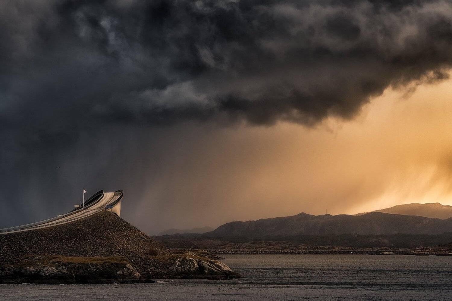 norway,landscape,sunset,water,clouds, Tomek Orylski