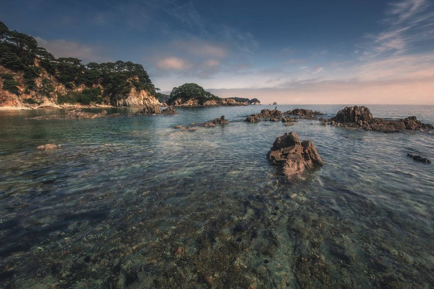 море, скалы, камни, Андрей Кровлин