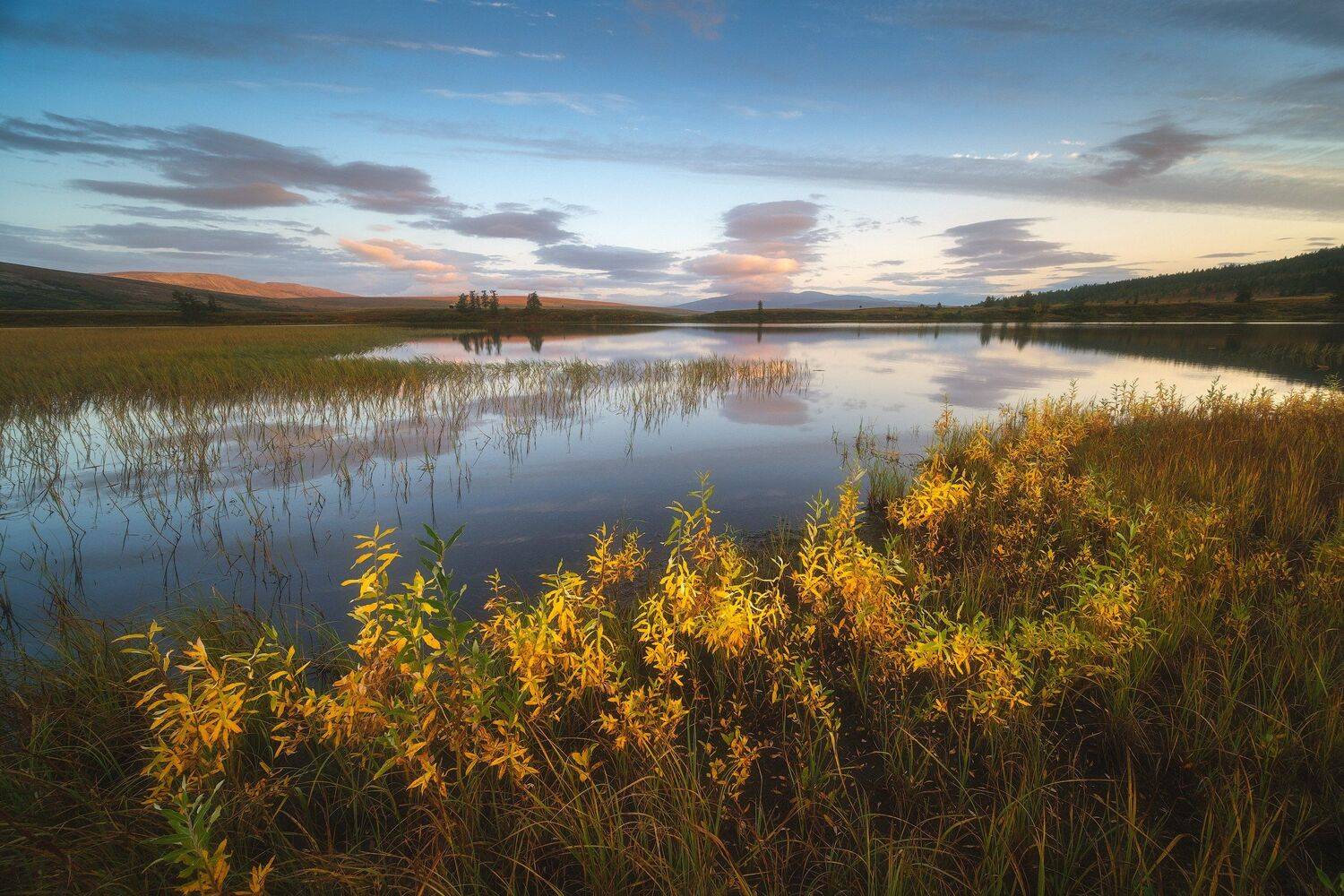 россия, урал, полярный урал, янао, ямал, пейзаж, природа, осень, горы, река, озеро, рассвет, тундра, заполярье, поток, Оборотов Алексей