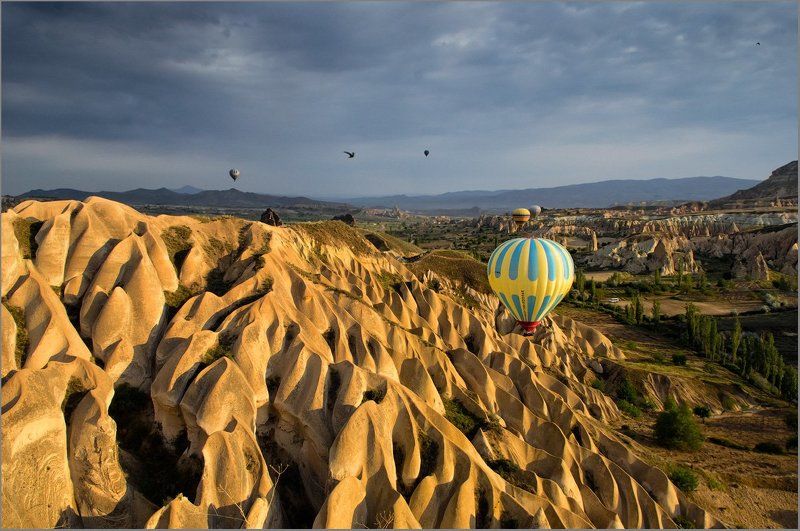 каппадокия,турция Волны гасят ветер фото превью