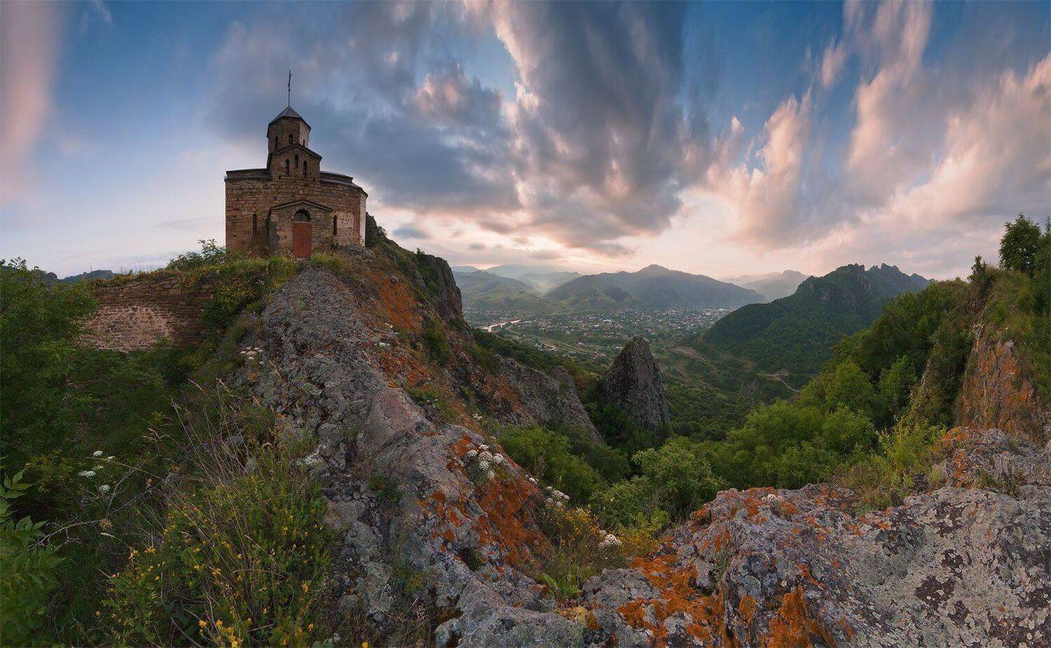 шоанинский, храм, карачаево, черкессия, рассвет, Николай Мысливцев
