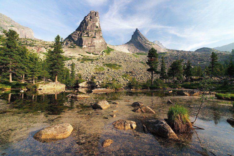 ергаки, саяны, озеро художников, скала парабола, Алексей Харитонов