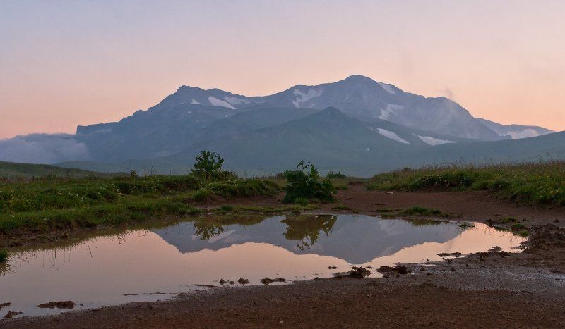 оштен, вечер, закат, лагонаки Безмятежность фото превью