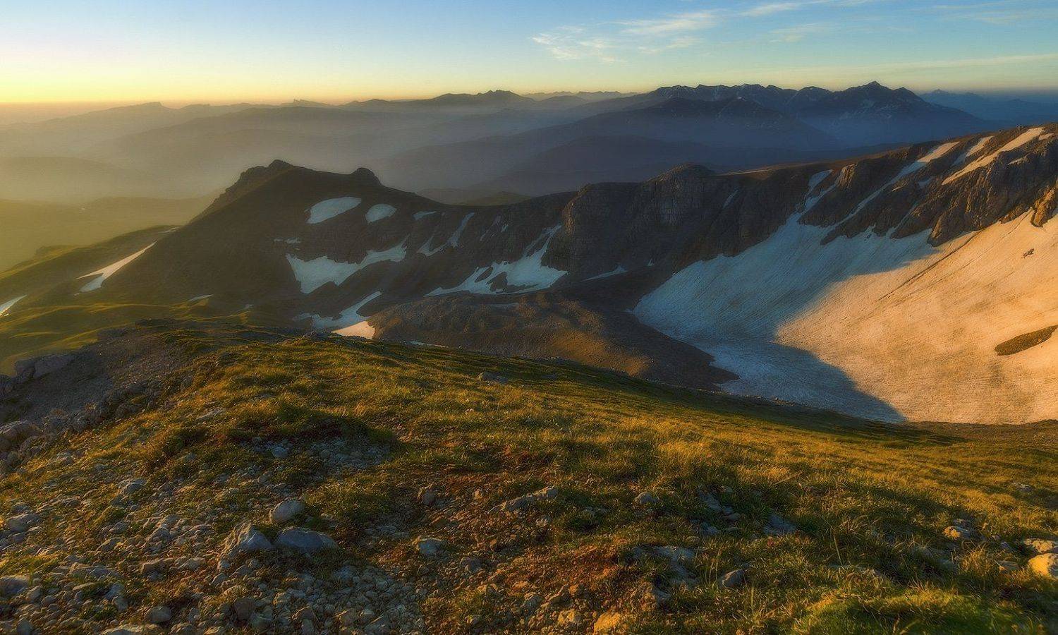 горы, кавказ, лаго-наки , оштен, ФЁДОР