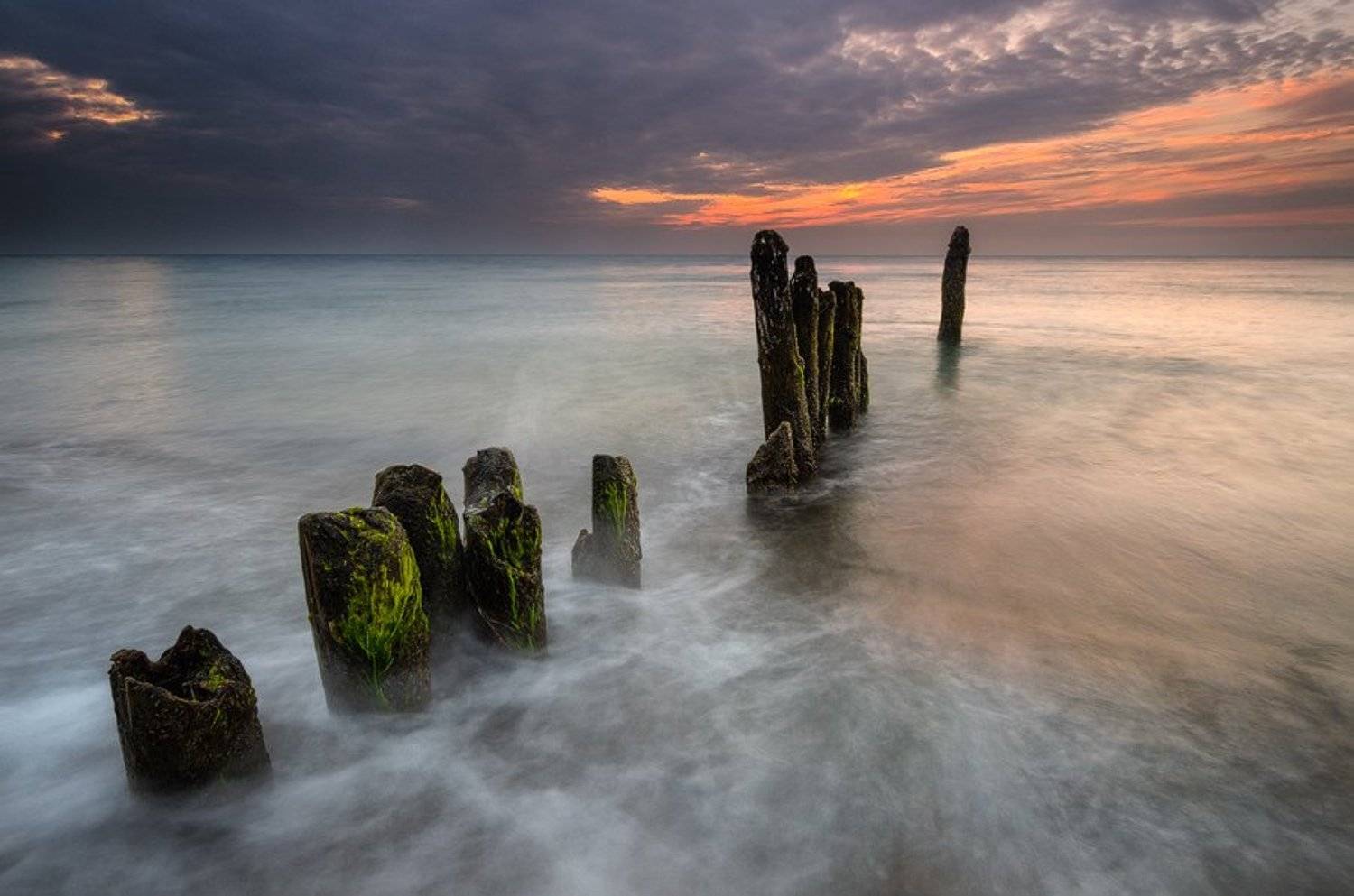 море, балтика, германия, пейзаж, вечер, Дмитрий Бойко