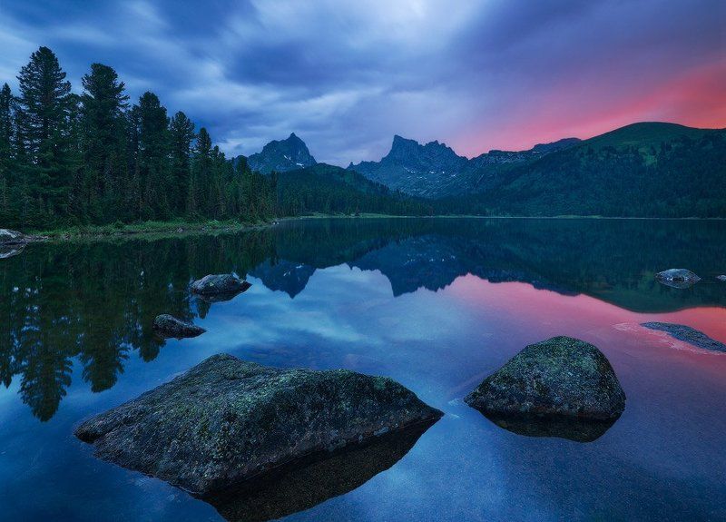 ергаки, саяны, ergaki, sayany ~ Ледяной рассвет ~ фото превью