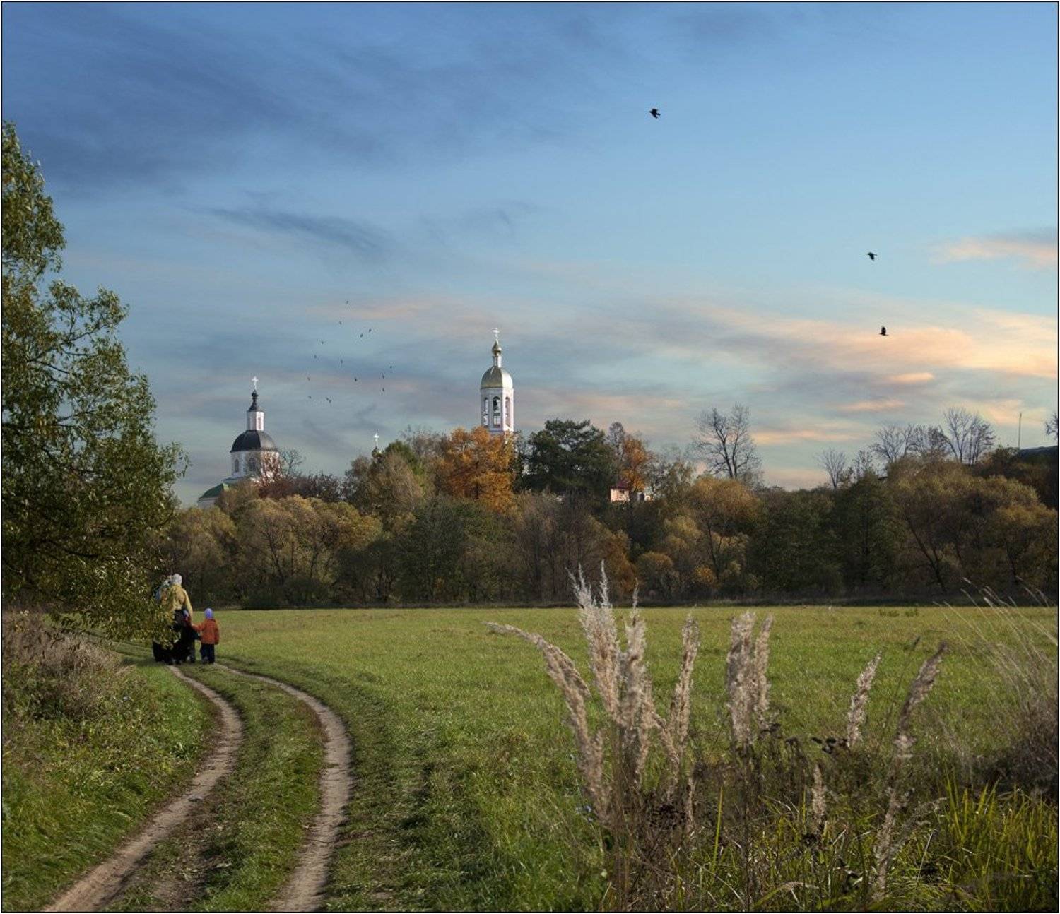 храм, верующие, клыково, спас, нерукотворный монастырь, Boris Bort