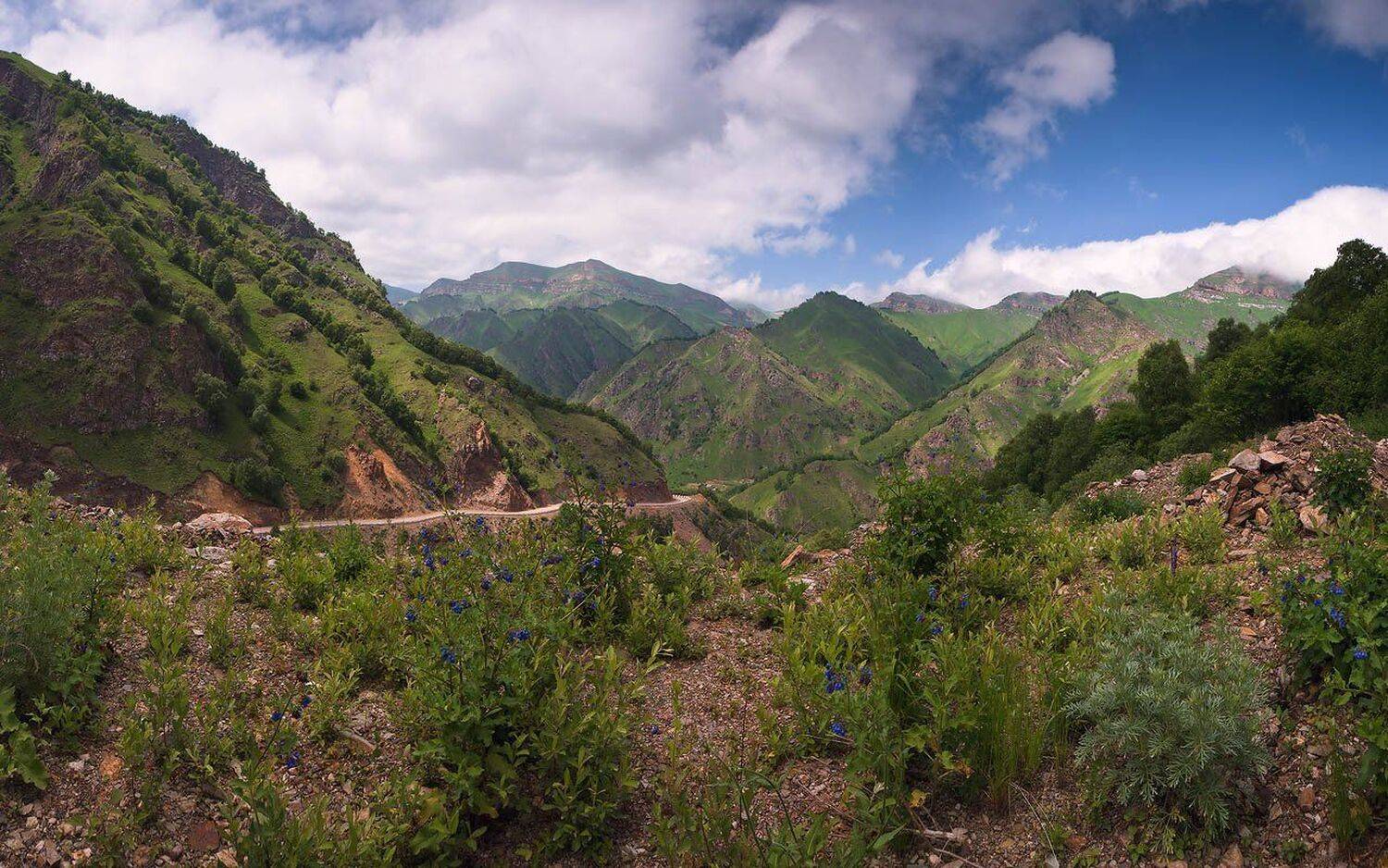 дорога, приэльбрусье, кчр, кбр, Николай Мысливцев