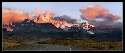 Дорога  к Фиц Рою.