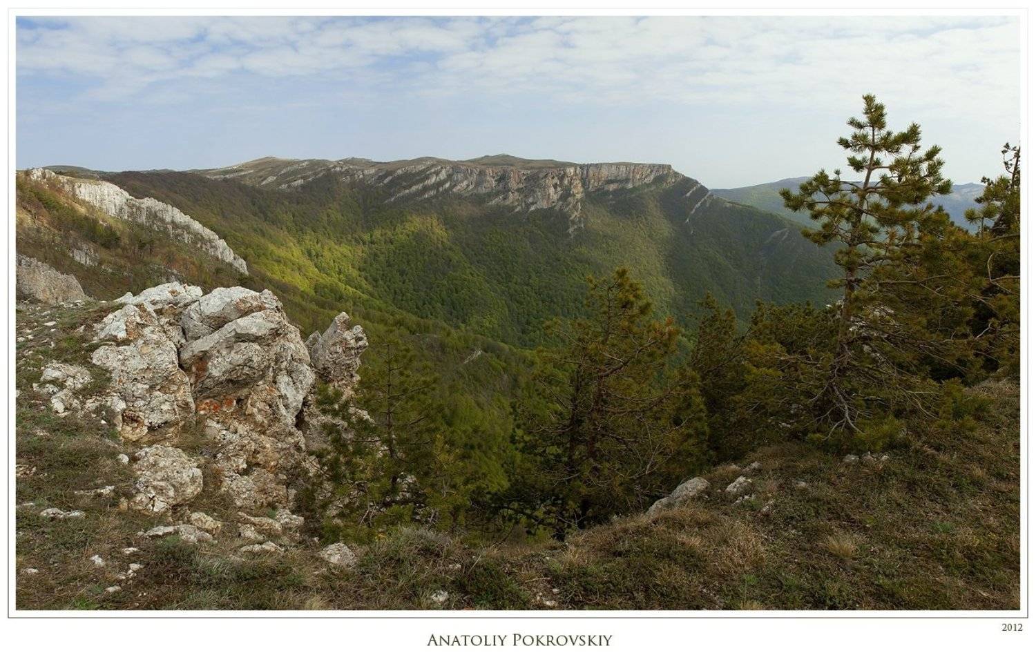 крым, горы, демерджи, хапхал, тырке, ущелье, весна, скалы, камни, анатолий покровский, Анатолий Покровский