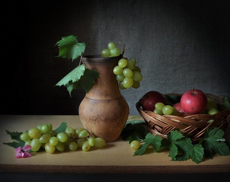 виноград, лето  фото превью