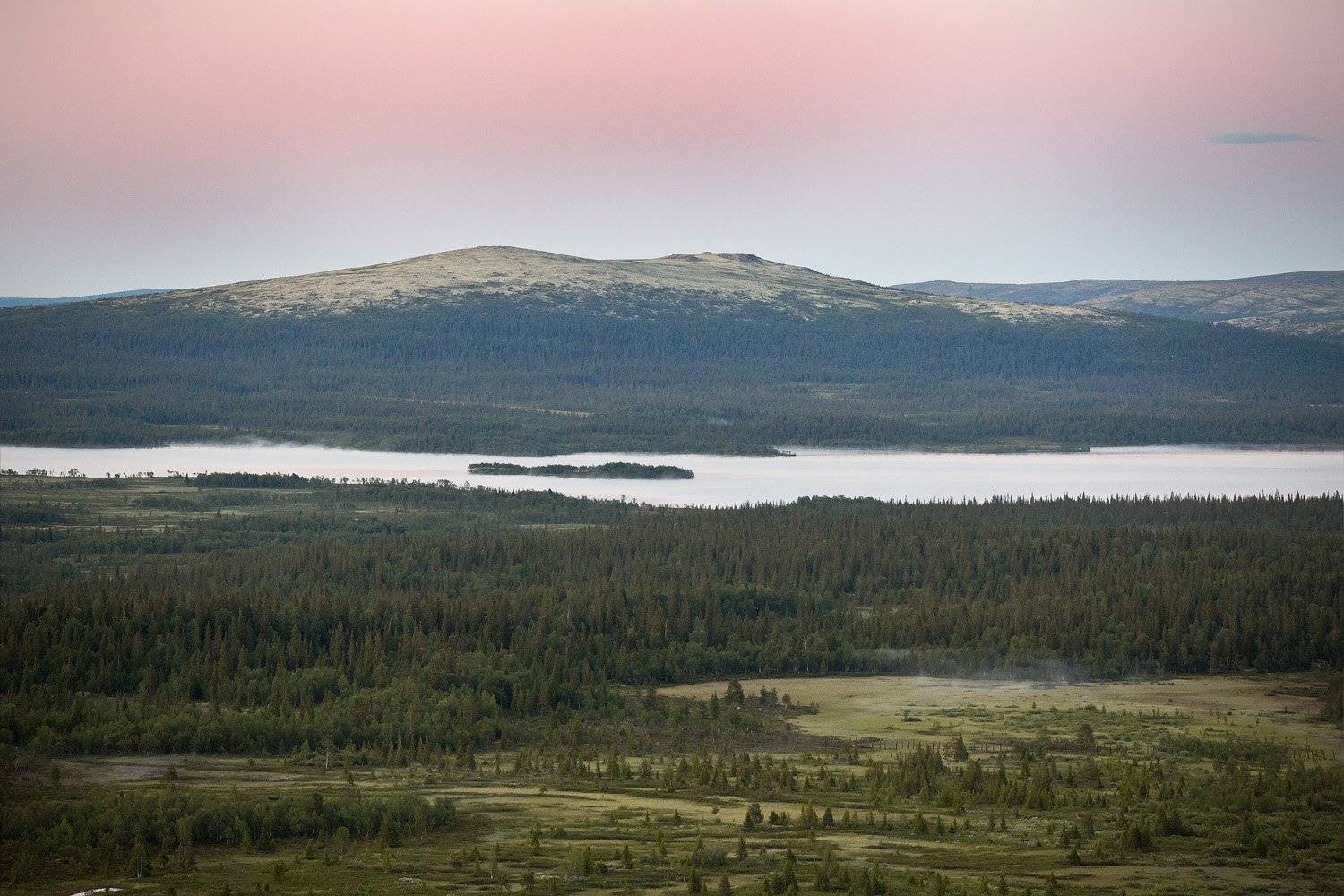 кольский, полуостров, лето, рамозеро, туман, Nikolai (locus)