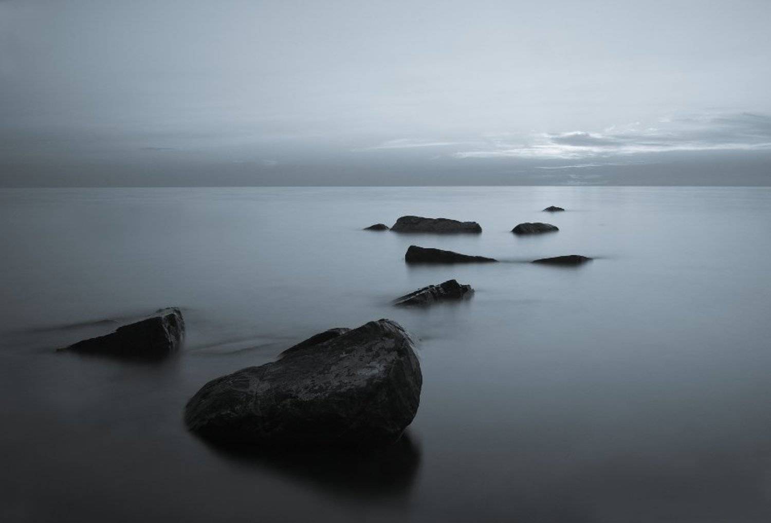 большой утриш, море, вечер, камни, тишина, KSergeyV