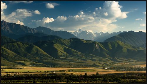 Про теплый летний вечер