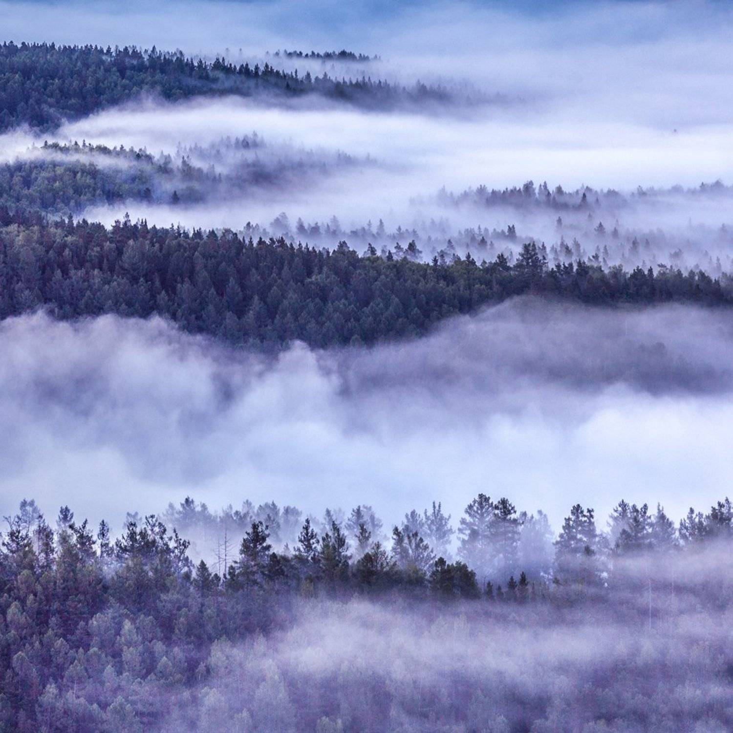 аракуль, шихан, урал, озеро, рассвет, лес, тайга, туман, Konstantin Mironov