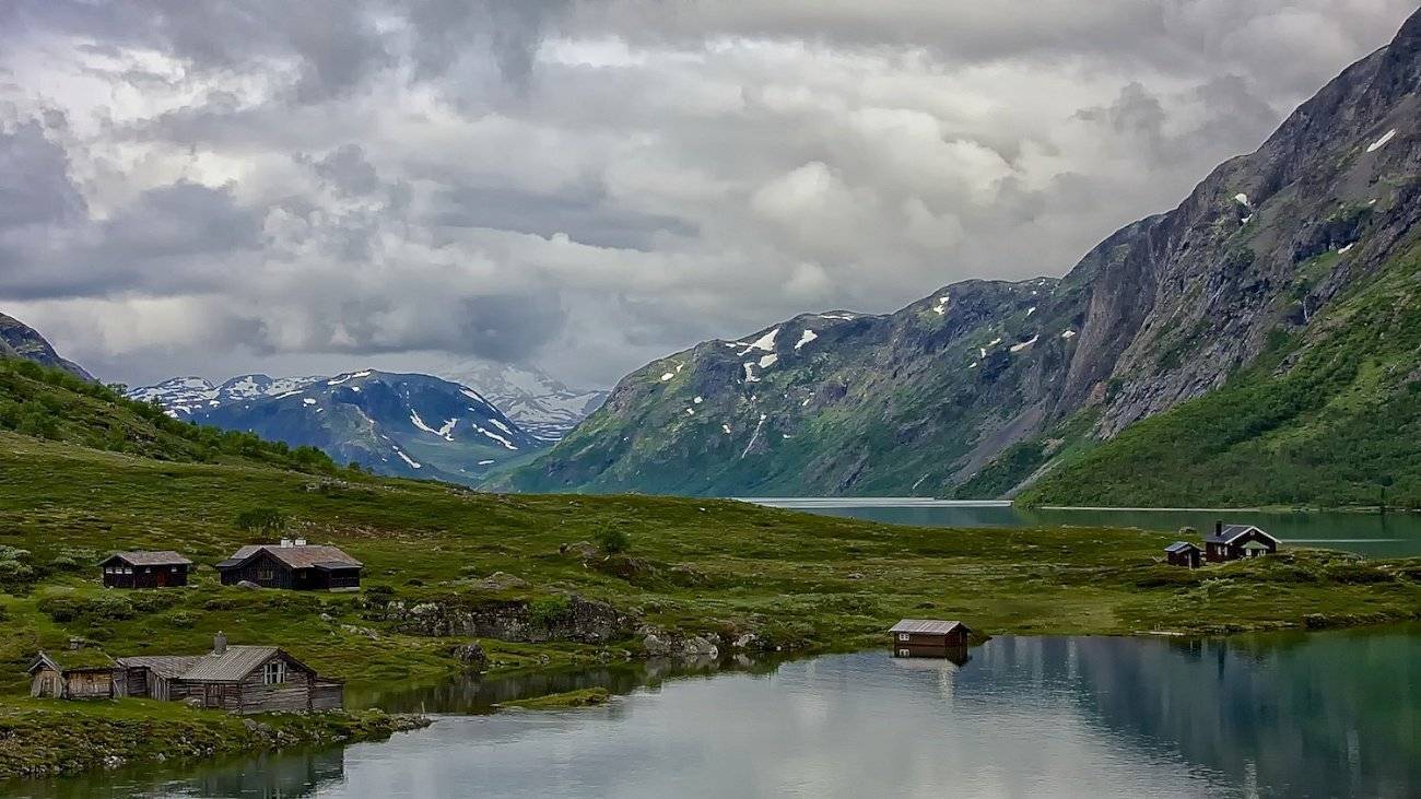 норвегия,июль,горы,озеро,вода,облака., СПИРИДОНОВ НИКОЛАЙ