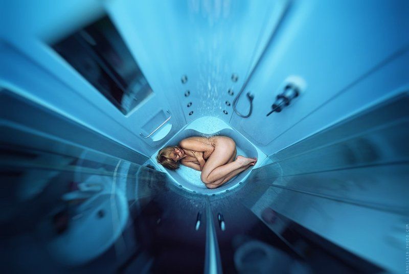 девушка, душ, Софи фото превью