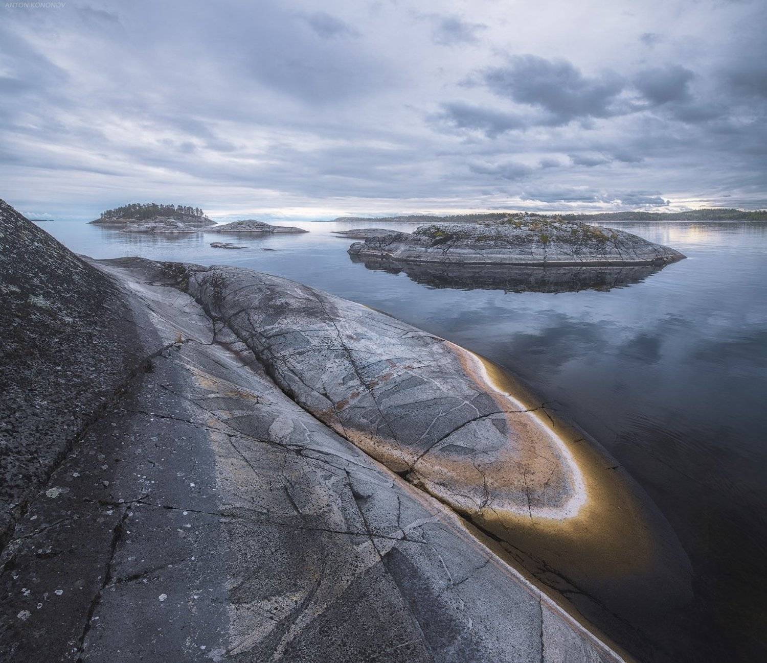 Ладога, скалы., Антон Кононов