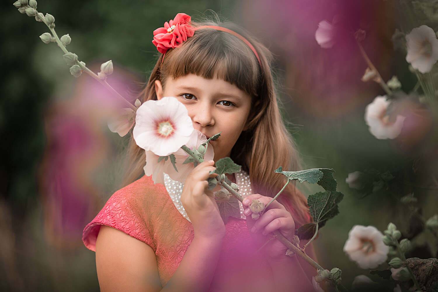 девочка, фотосессия, лето, портрет, прогулка, Владимир Васильев