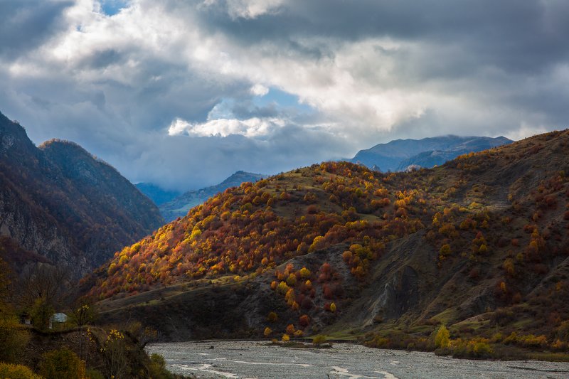 Осень в горах фото превью