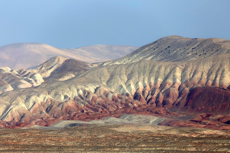 Цветные горы Азербайджан. фото превью