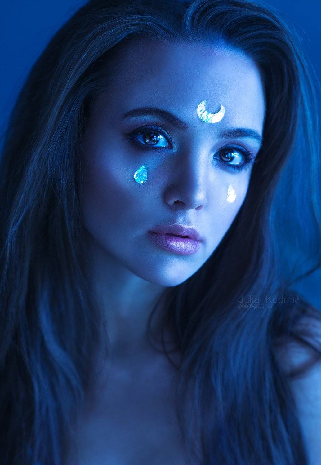 арт, портрет, женский, портрет, рисунок, Юлия Кудрина