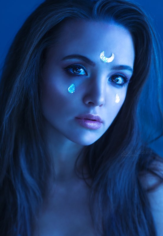 арт, портрет, женский, портрет, рисунок Selfportrait фото превью