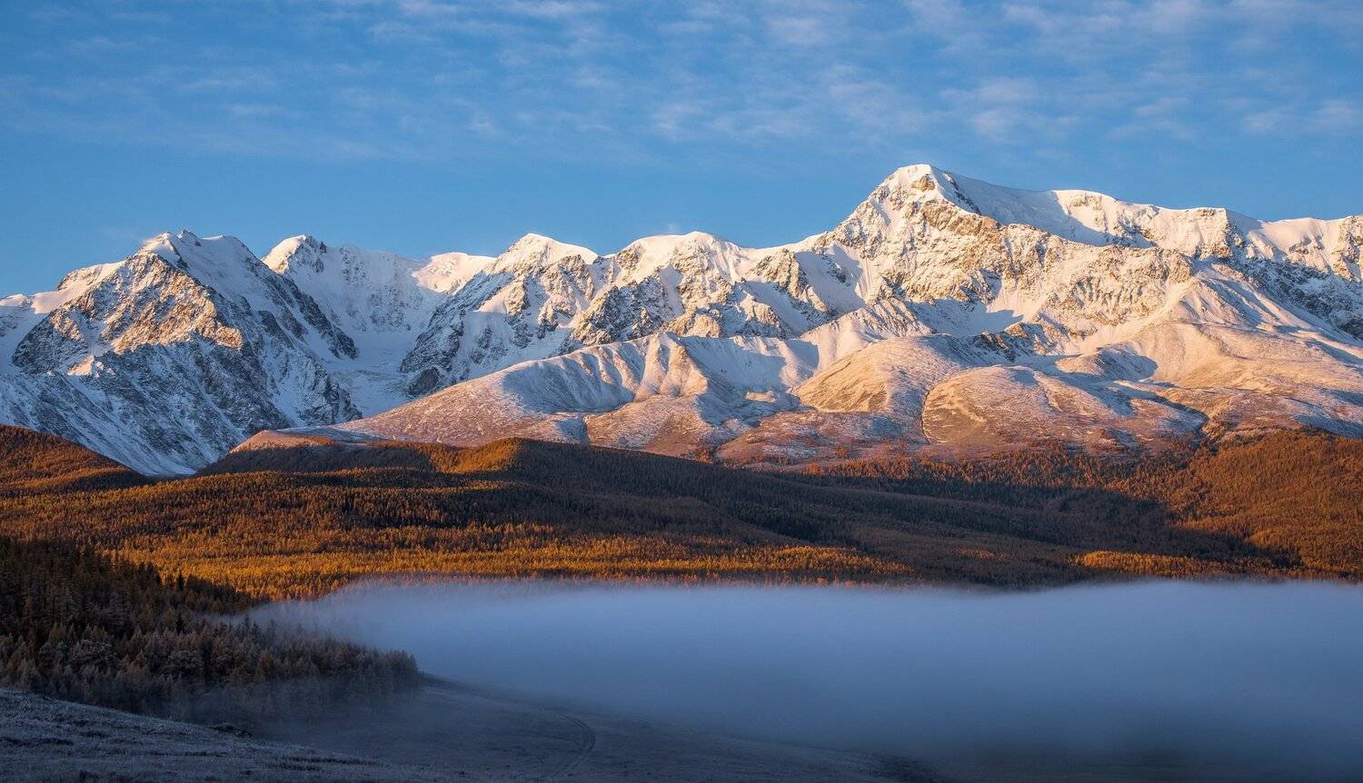 горы. осень. алтай., Евгений Дроботенко