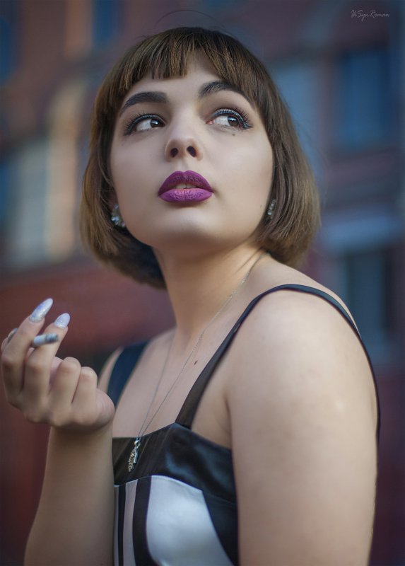 женщина,девушка,жанр,улица,портрет В лицах ... фото превью