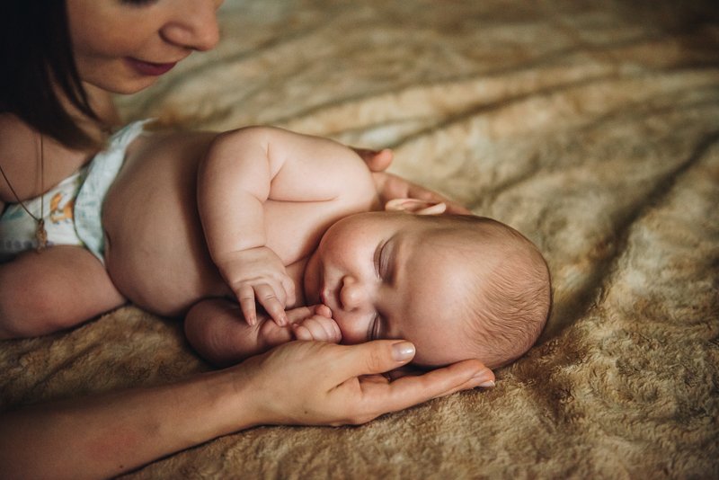 дети, семья, новорожденные, малыши  фото превью