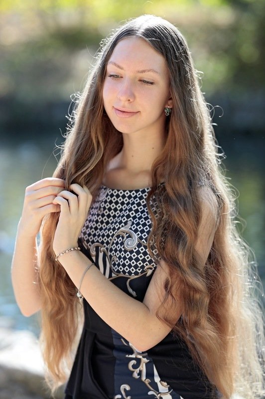 портрет, осень Верунька фото превью