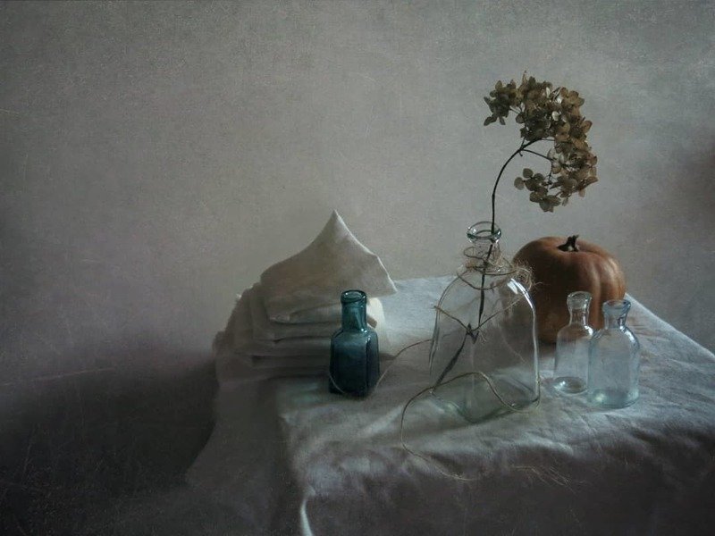 С тыковкой и бутылочками фото превью