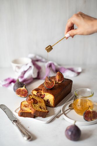 Кекс с инжиром