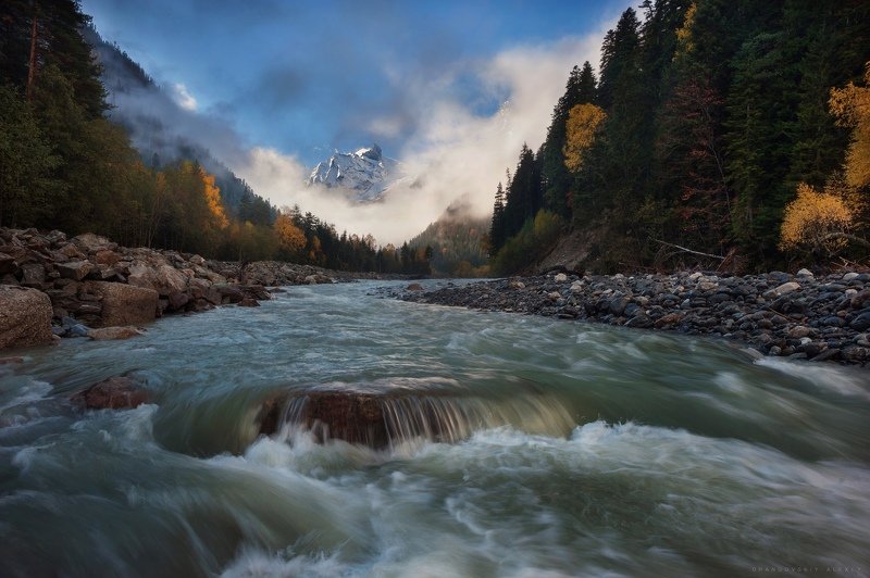 Осенний Домбай фото превью