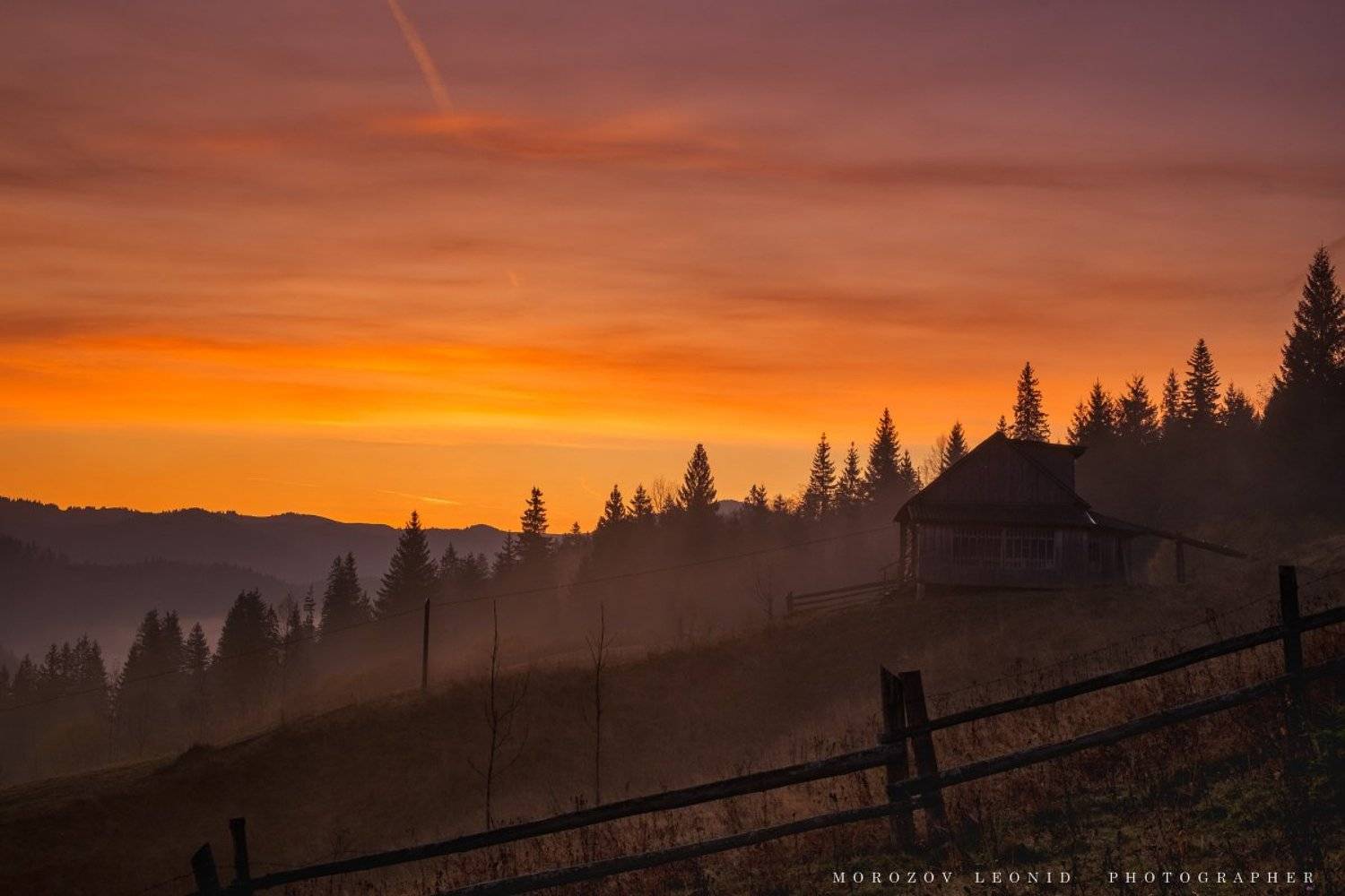 #landscape, #nature, #scenery, #forest, #wood, #autumn, #mist, #misty, #fog, #foggy, #river, #waterfall, #longexposure, #mountain, #vitosha, #bulgari, #aтуман, #лес, #oсень #горы, Леонид Морозов