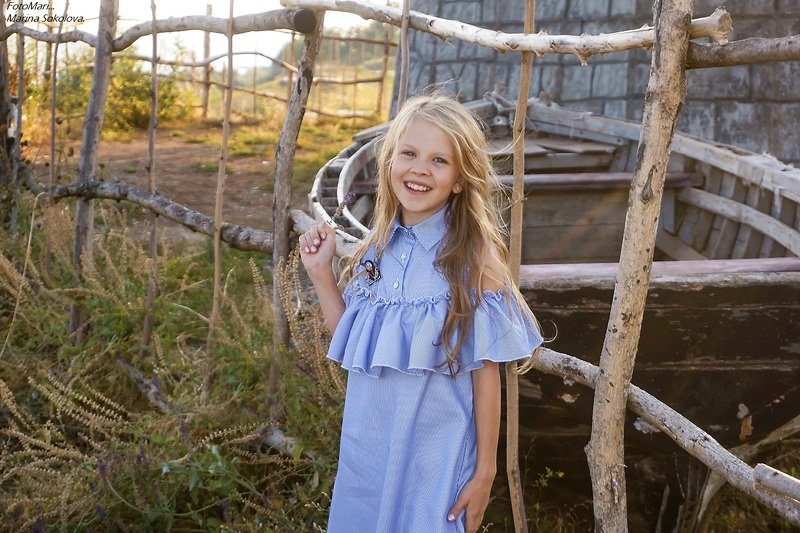 портрет,образ,девочка,детский портрет, Девочка лето. фото превью