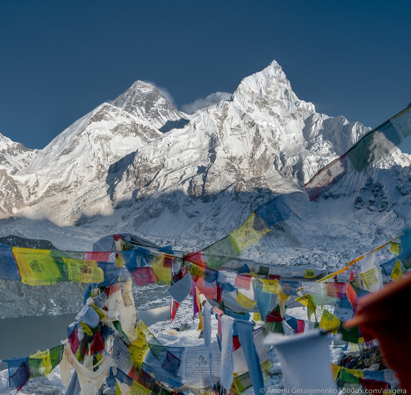 sunset, snow, climbing, panorama, ice, landscape, dawn, peak, summit, snow, everest, nepal, mountain, outdoors, himalaya, himalayas, nature, extreme, mt. everest, lhotse, sagarmatha, nuptse, mountaneering , tourism, trekking, alpinism, altitude, hiking, h Everest summit, Lhotse from Kala Pattar hill. Trekking in Himalayas and Nepal фото превью