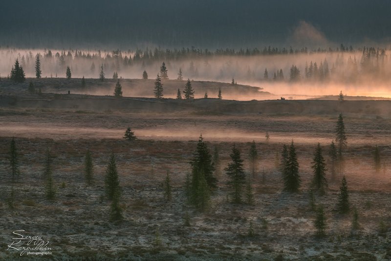 колыма, магадан, Утро в Колымских краях. фото превью
