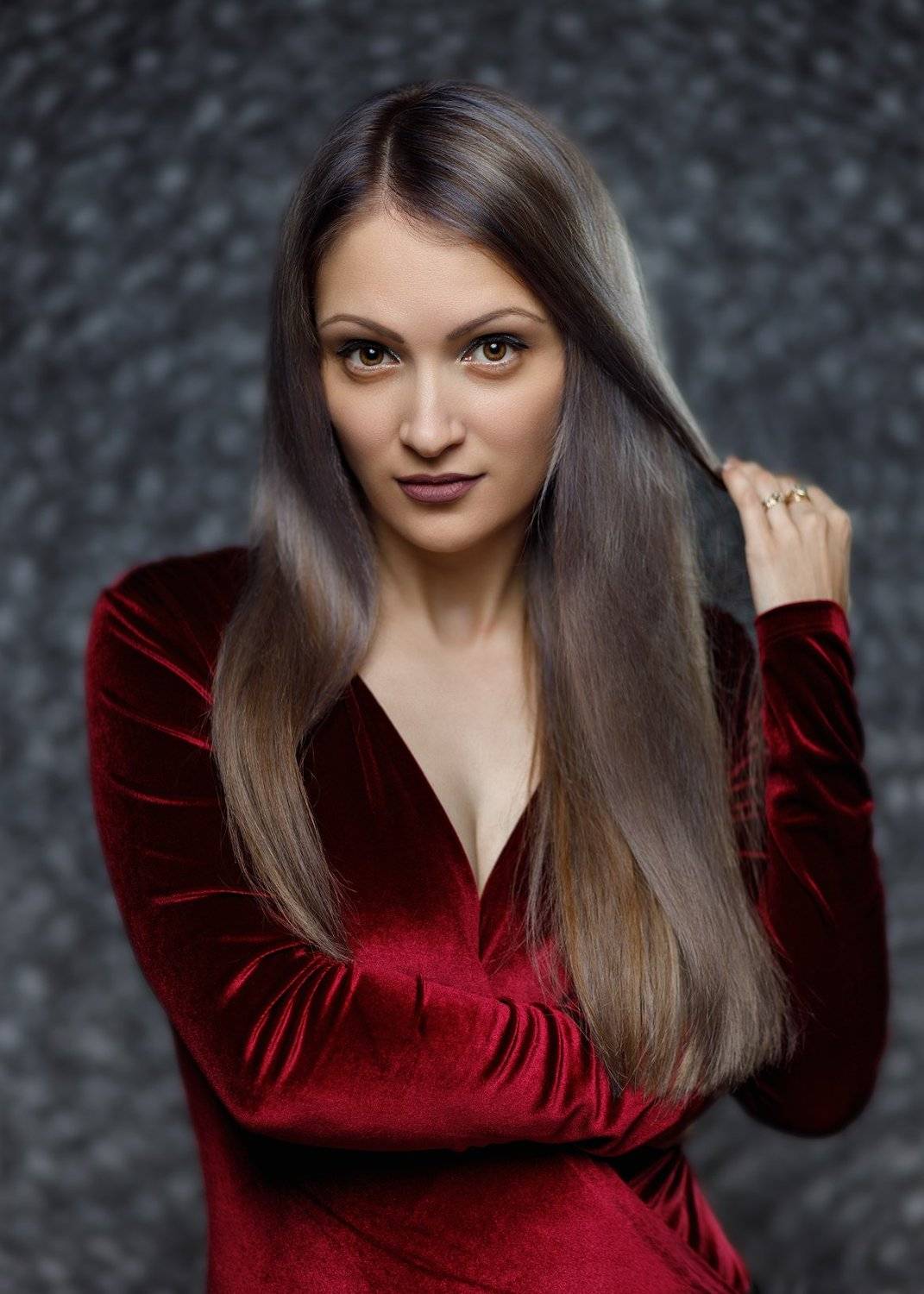 портрет, девушка, Сергеев Сергей