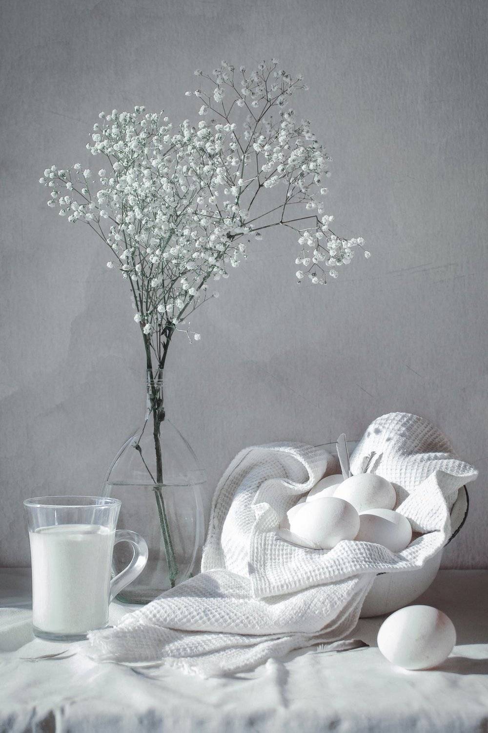 натюрморт, белый, still life, Ольга Савостина