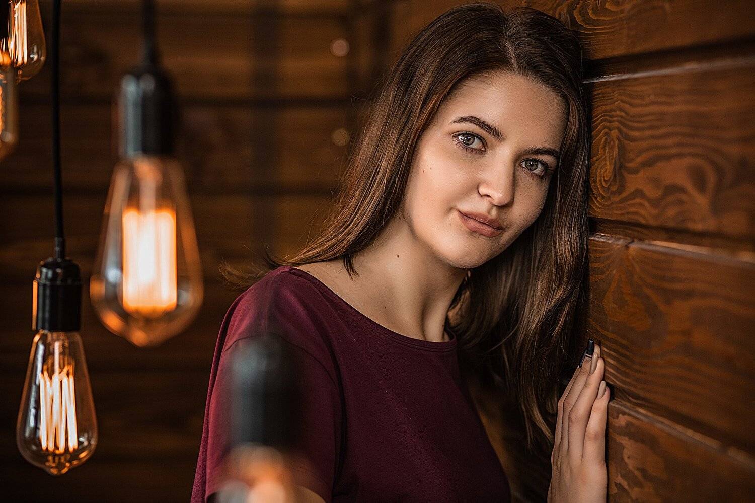 девушка, портрет, фотосессия, студия, макияж, гламур, модель, причёска, Владимир Васильев