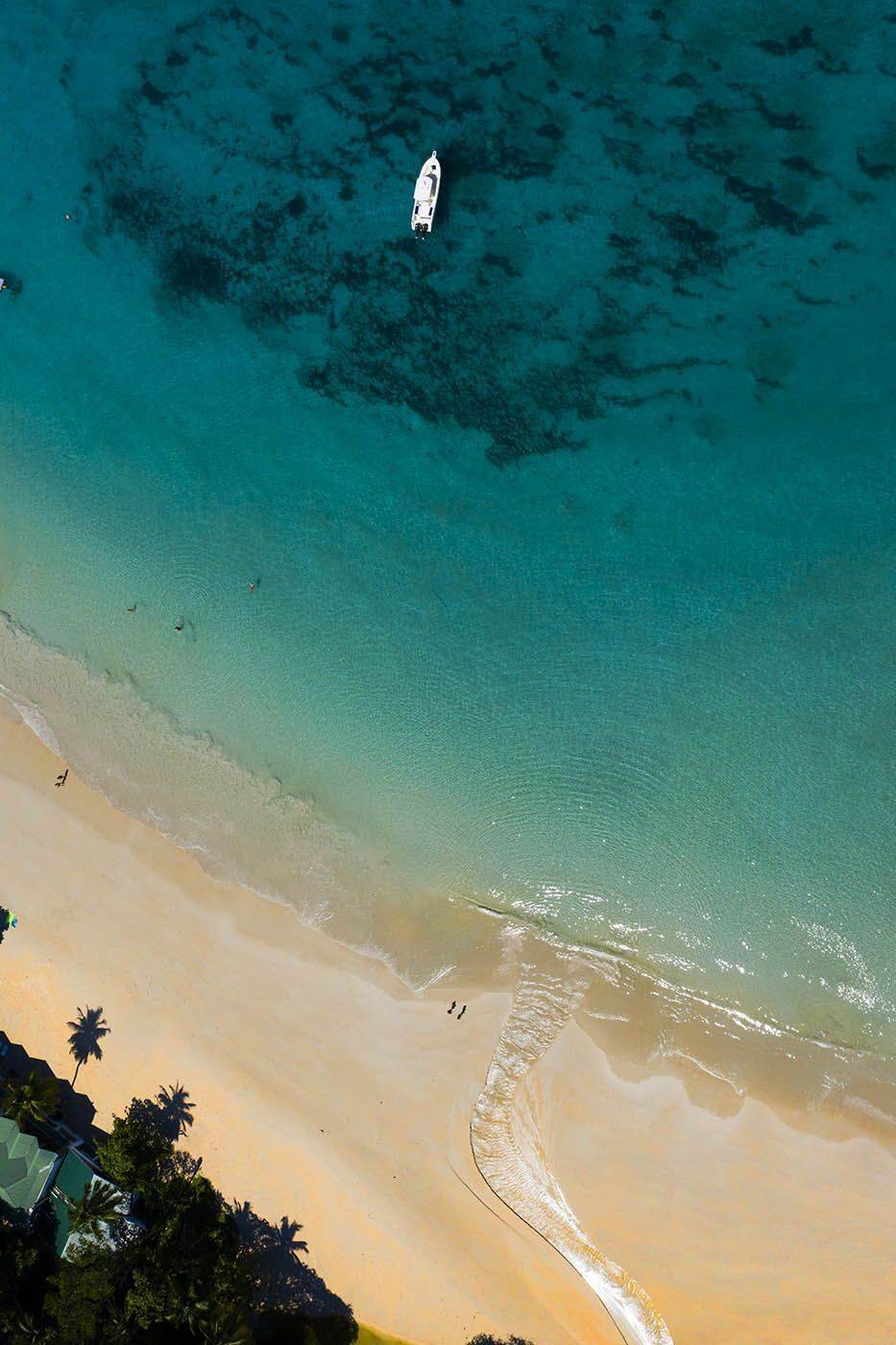 Индийский океан, море, лодка, яхта, берег, пляж, Борис Резванцев