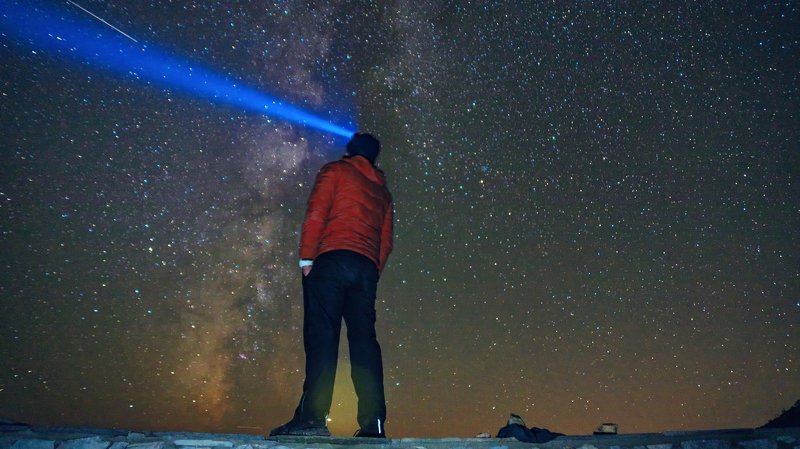 горы, звезды, sunset, cyprus, landscape Наслаждение звездами фото превью