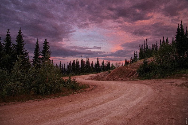 Про розовый закат фото превью