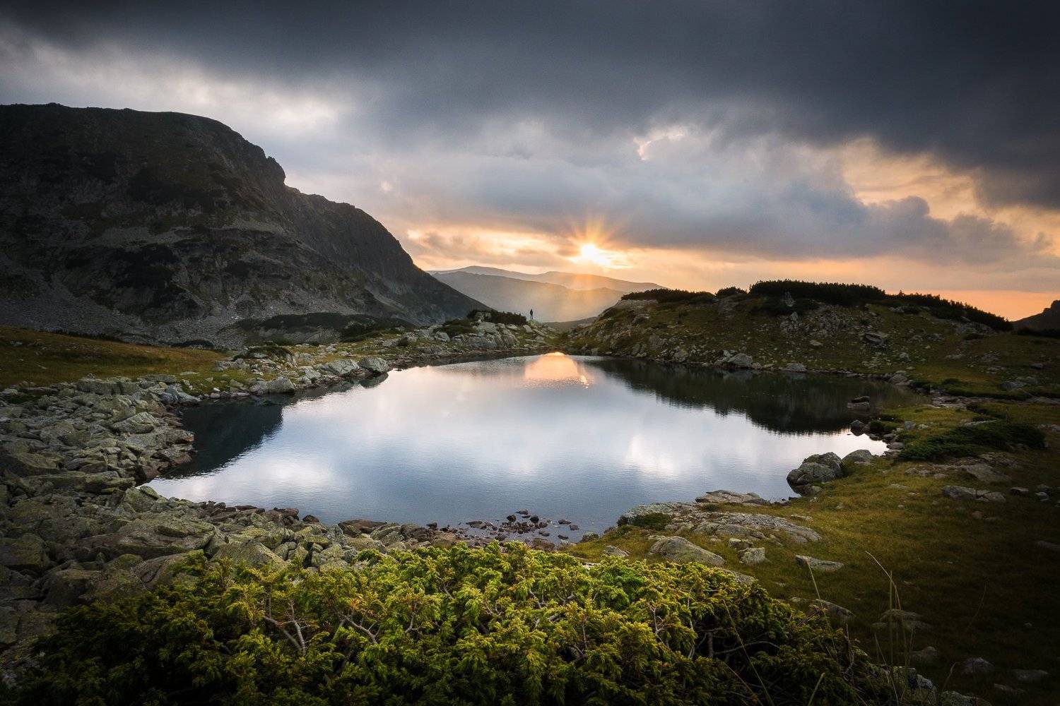 rila, bulgaria, summer, sunset, Mая Врънгова