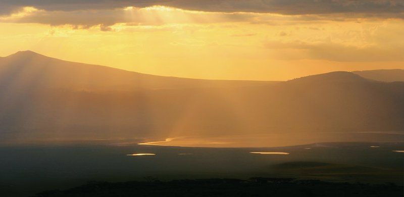 африка, кратер, закат, сафари, танзания Кратер Нгоро Нгоро фото превью