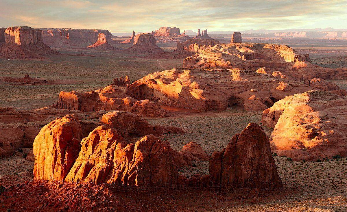 hunts mesa, monument valley, arisona, Андрей Ведерников