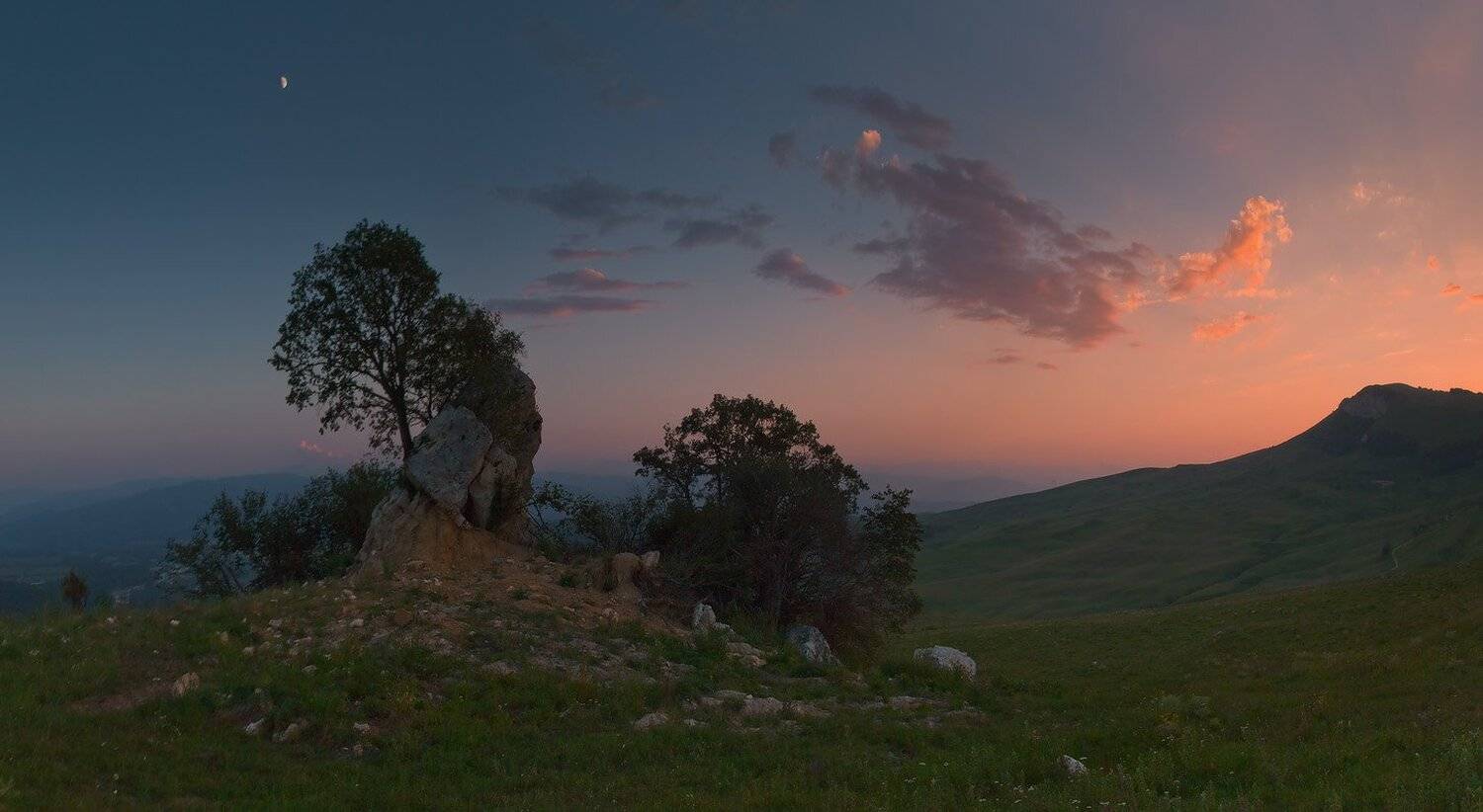 черкессия, курджиново, подскальный, ахмет, гора, большая, лаба, Николай Мысливцев