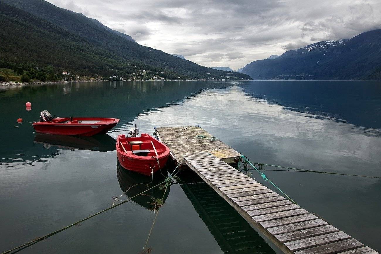 норвегия,июль,озеро,горы,облака., СПИРИДОНОВ НИКОЛАЙ